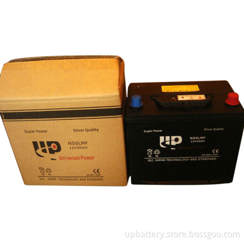 JIS N50lmf 12V 50ah World Best Car Battery